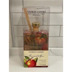 Yankee Candle Macintosh Spice Fragranced Reed Diffuser Home 3 fl oz Apple